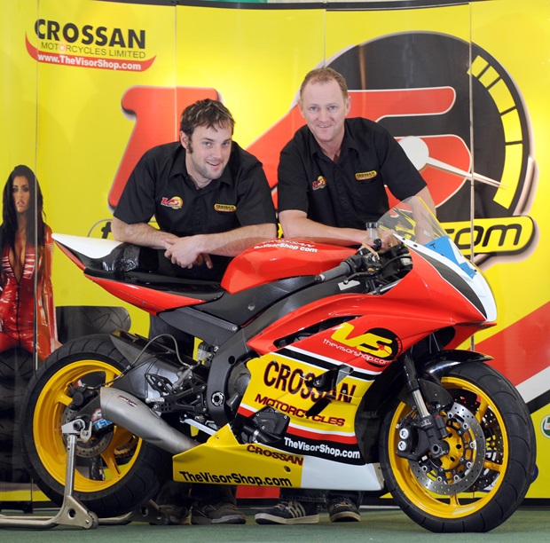 Dan Sayle and Crossans/Visorshop.com boss Adrian Fegan